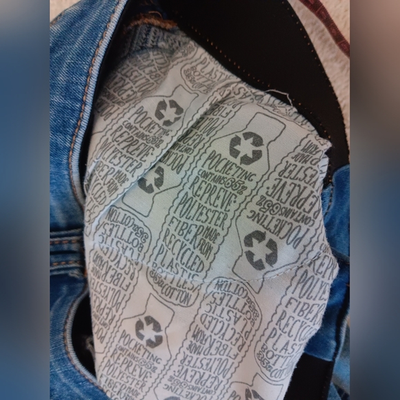 Knox Rose~Geometric Embroidered High Rise Skinny Ankle Denim Jeans - Picture 4 of 13